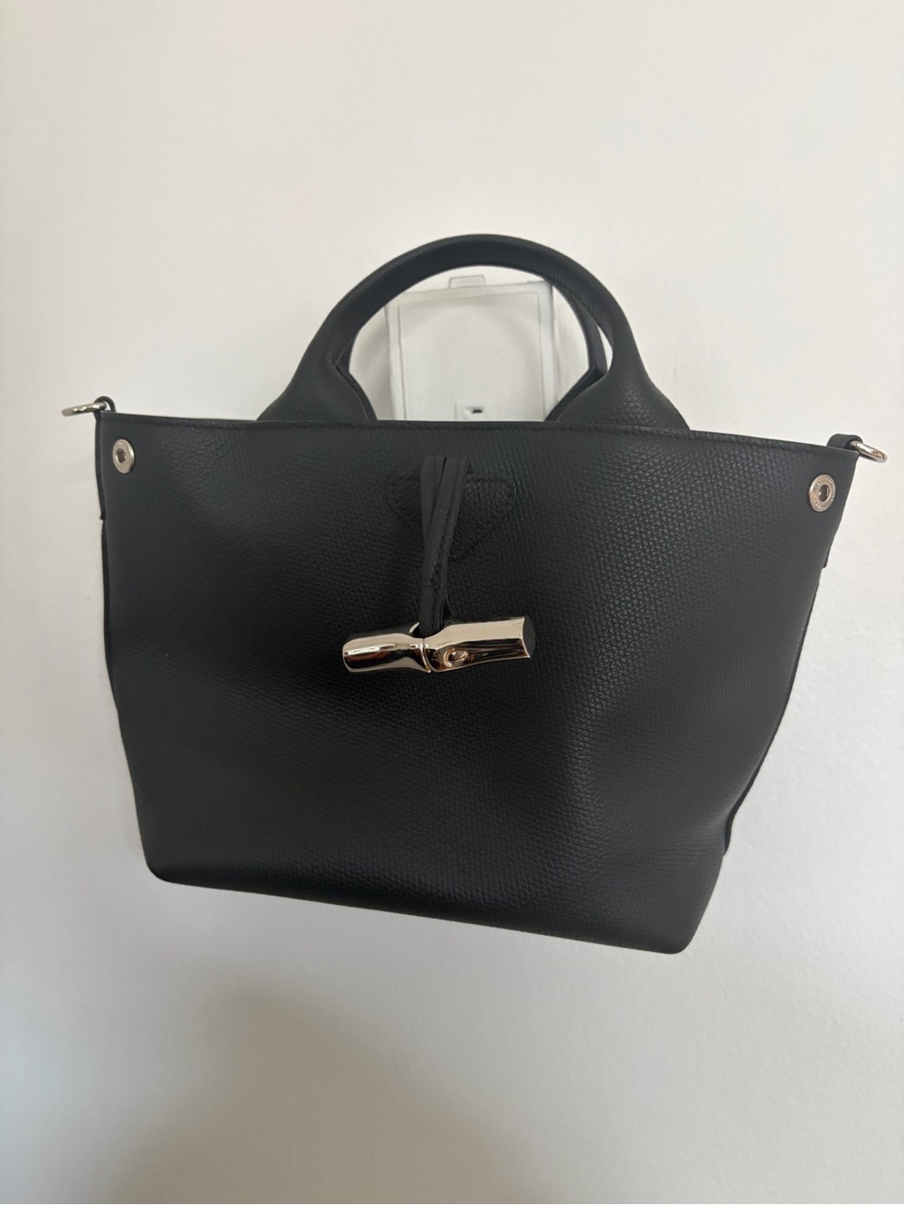 Longchamp Le Roseau Handbag Black